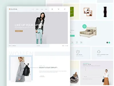 Multipurpose eCommerce Theme beautiful ecommerce minimalist multipurpose wordpress