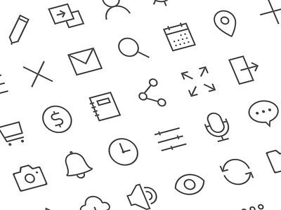 Basic Icon Set balance basic icon icon set simple