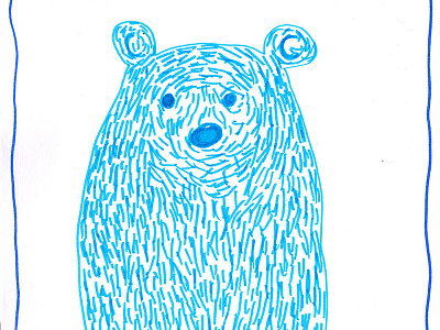 Bear Illustration bear character children design drawing illustration poster theatre