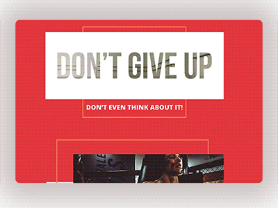 WORKOUT- Free Sparkle Template for workouts & personal trainers animation clean design flat freebie minimal sparkle ui ux web design workout