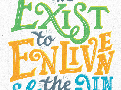 Code School Mission code school design hand drawn orlando poster typography