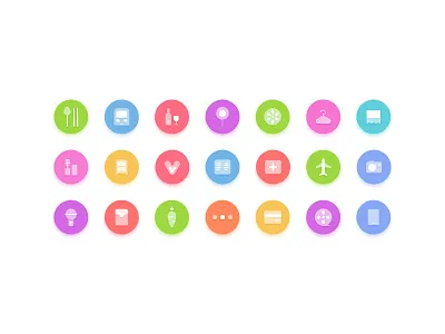 Life Icon design flat icon life originality