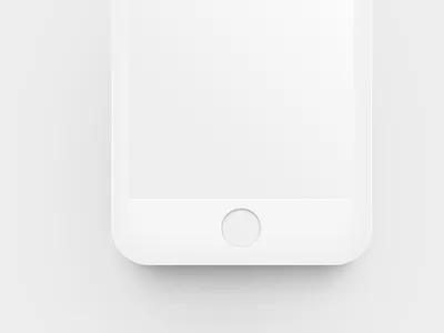 3D iPhone Mockup (PSD) 3d iphone mockup photoshop psd realistic render squarespace style