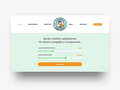 Crederia web design digital flat icon identity logo pastel ui ux web website