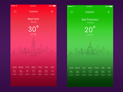 weather app ios mobile weather