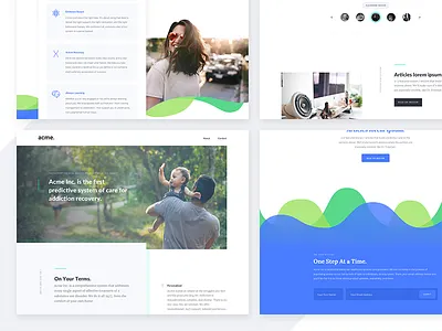Homepage Exploration bright clean concept design desktop grid landing page marketing site responsive ui ux web