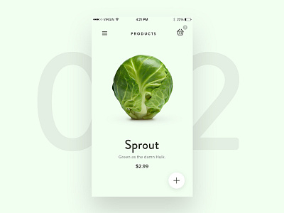Nasty food series 02 app concept design food game interface pastel ui
