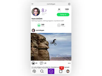 iMood app happy mobile mood profile share social social media ui unhappy ux