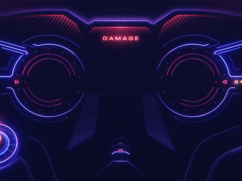 Example of Marvel's Starlord HUD Concept