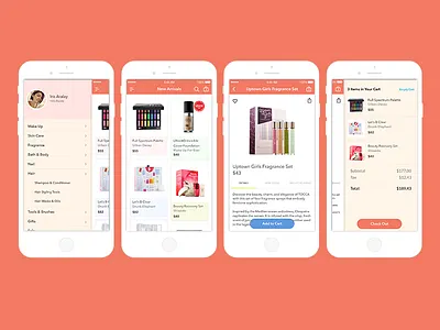 BeautyBag - BB beauty cart cosmetic ecommerce makeup shop store women