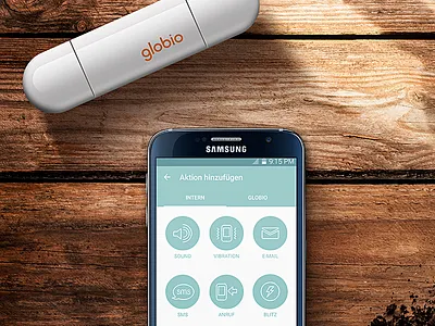 Globiogarden alarm system app garden globio secure