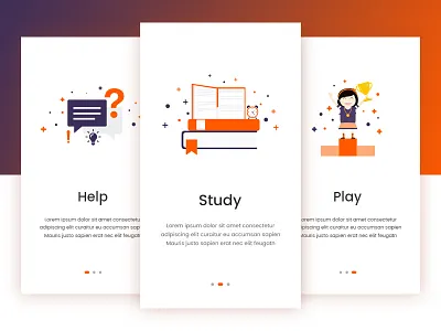 App Guide Screens app design guide screen help screen onboarding tutorial ui ux