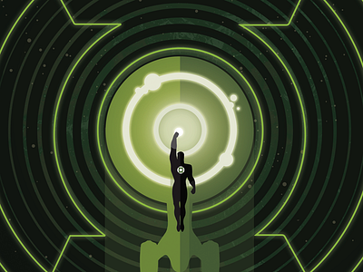 Star Trek/Green Lantern Vol 2 #3 variant cover comic book cover dc flat design green lantern idw illustration sci fi star trek superhero vector illustration