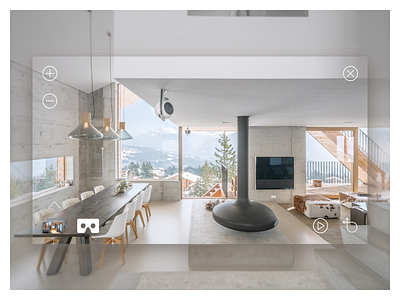 Mobile 360º and VR 360 gallery mobile ui ux virtual reality vr