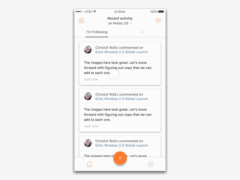 Percolate Mobile - Onboarding animation enterprise interaction design mobile motion onboarding percolate product design software tool tips ui ux
