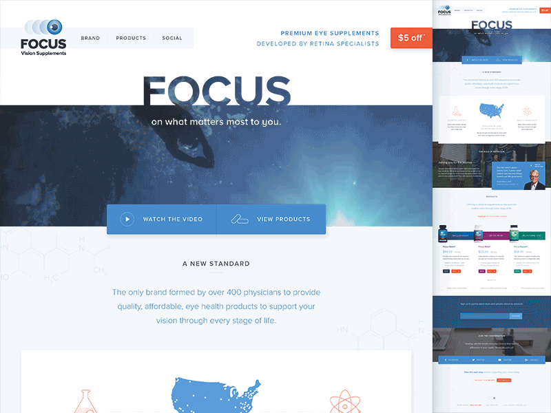 FOCUS Landing Page
