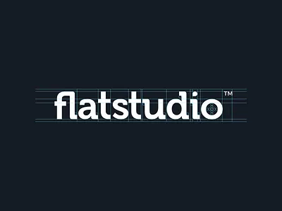 Flatstudio rebrand flatstudio lettering logo logotype rebrand