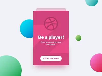 Dribbble Invite - 2016 2016 card dailyui dribbble fun game invitation invite player sketch