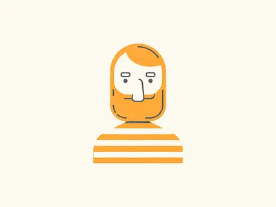 Character proposal blue diverse friends game green minimal orange outline soccer