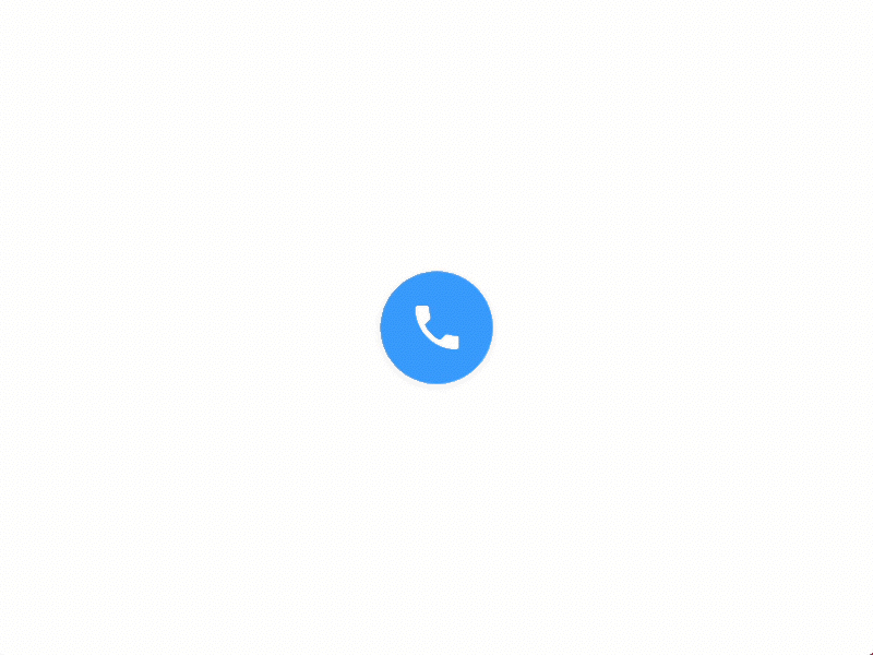 📞 Phone Ringing Animation — Principle FREEBIE animation design google icon interaction ios material material design principle uiux ux