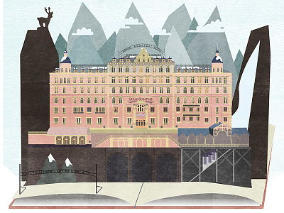 The Grand Budapest Hotel architecture building design the grand budapest hotel wes anderson