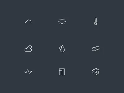 Smart Home Pictograms icons pictograms smart home ui