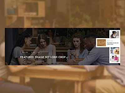 Recent Posts Slider | Blogue - Personal Blog PSD Template blog blogue multi concept multiconcept personal blog posts slider psd recent posts slider