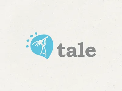 Logo design for Tale art human logo design music paleo play story tale