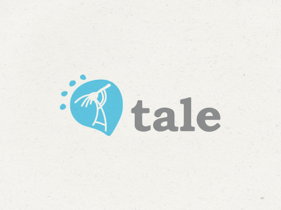 Logo design for Tale art human logo design music paleo play story tale