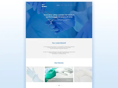 Surgical-Gloves Product Page By Nike