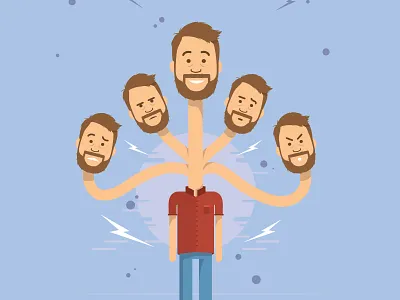 Juancho illustration illustrator personalities vector