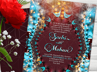 Eastern Wedding Invitation custom invitations eastern indian wedding invitation invitation cards invitation design invitations invites print printed invitations wedding invitation weddings