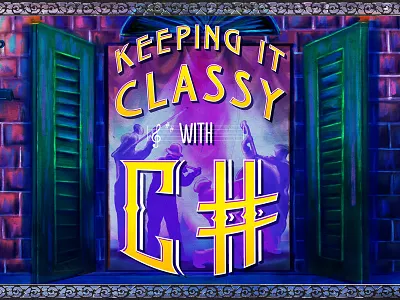 New Orleans Jazz Club bourbon street c sharp code school illustration jazz mardi gras music new orleans nola procreate