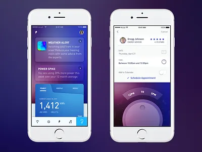 Utility App Shot 2 app design ios layout ui ux