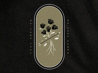 2 of 6 arrow grain illustration roses texture