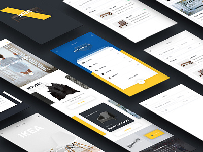 IKEA Redesign Concept ecommerce ikea mobile retail ui ux