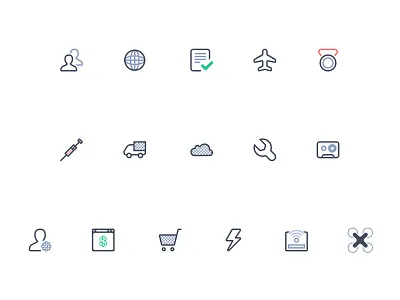Icons for M1L icon icon design illustration sketch website icons