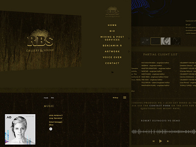 rbsgallery.com artwork film gallery music website
