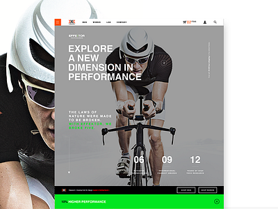 Effektor athletic clean data responsive sports tech
