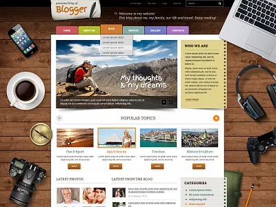 Responsive WordPress Template For Blogge blog website templates blogger templates blogs templates responsive website templates restaurant website template template blogger wordpress wordpress blog themes wordpress restaurant template wordpress template wordpress theme