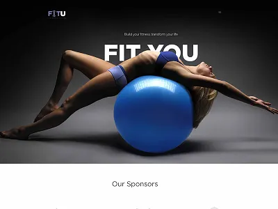 Fitness Landing Page