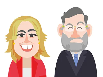 Spanish Candidates in Vectorial candidates politic spanish vector vectorart