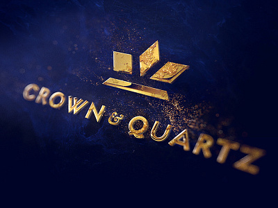 C&Q - Kickstarter Teaser 3d glitter gold identity kickstarter logo logo reveal sparkles timepiece watch watches