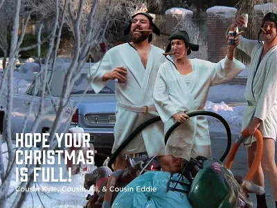 2016 Lambert Family Christmas Card art direction christmas christmas card christmas vacation creative photography