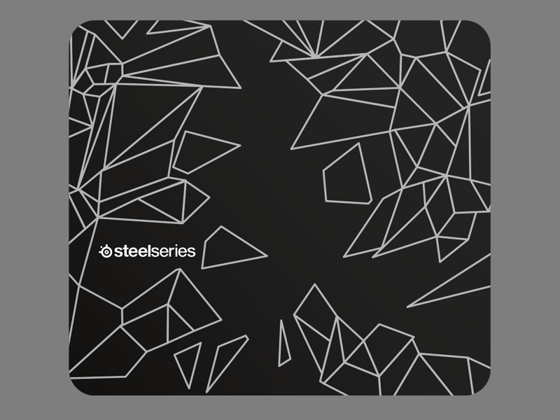 SteelSeries Limited Mousepad adobe illustrator debut gaming geometric graphic illustration mousepad pattern steelseries