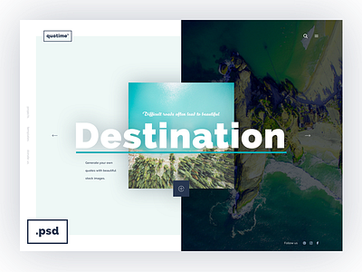 Quotime Free PSD Template free photos psd quote quotime symu template ui ux