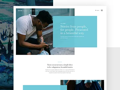 Stories about blocks clean green magazine people stories web white