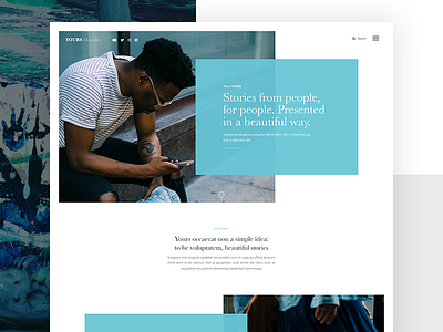 Stories about blocks clean green magazine people stories web white