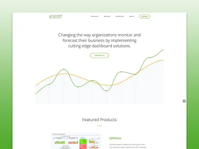 Aculytics Home Page aculytics design home page web web design website