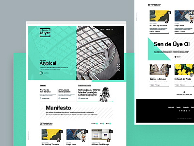 Sanata Bi'yer — Homepage clean minimal new product productpage typography ui ux visual design website